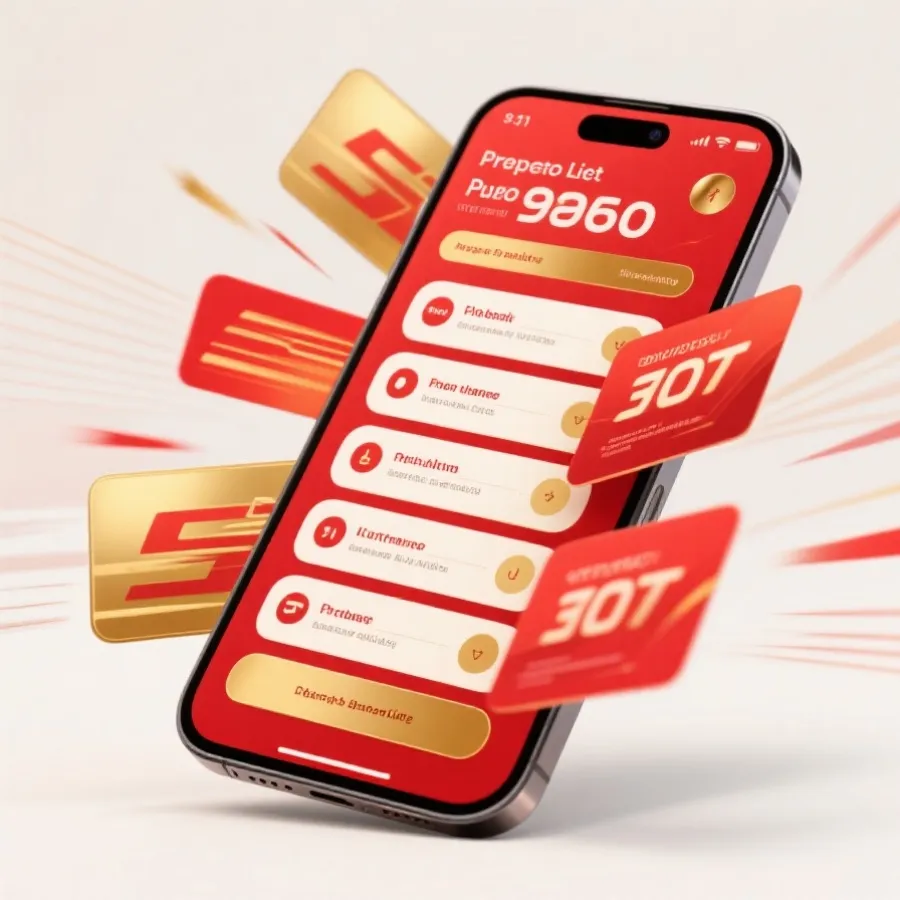 优惠活动页面视觉示意