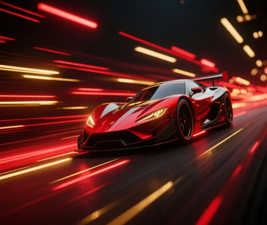 极速赛车活动与注册引导视觉